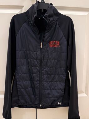 Under Armour Black Quilted Boston University Jacket
